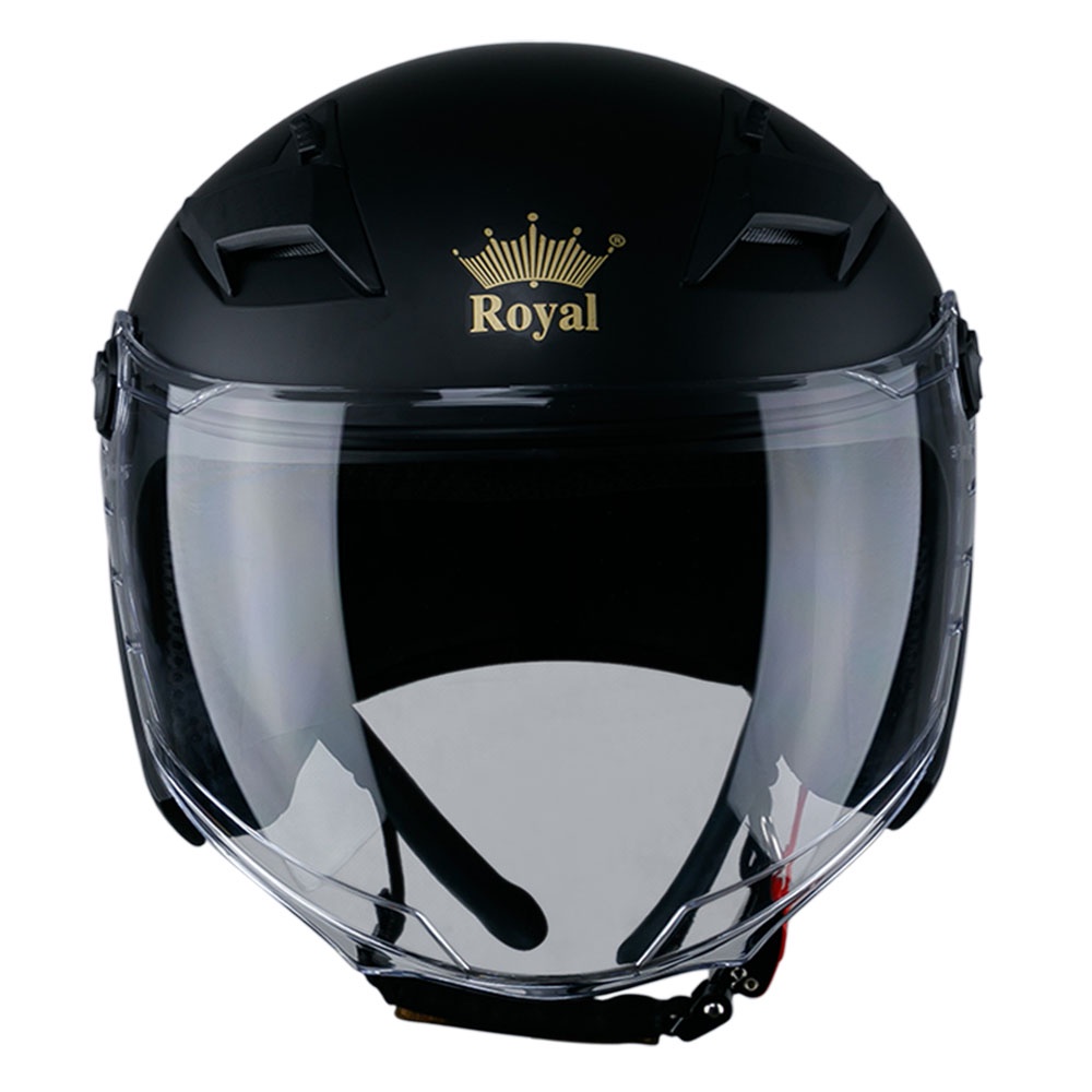 Mũ bảo hiểm 3/4 Royal M268 có 2 kính chính hãng size L và XL cho nam và nữ - bảo hành 12 tháng