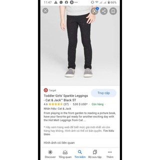QUẦN LEGGING HÀNG CỦA CAT& JACK VNXK