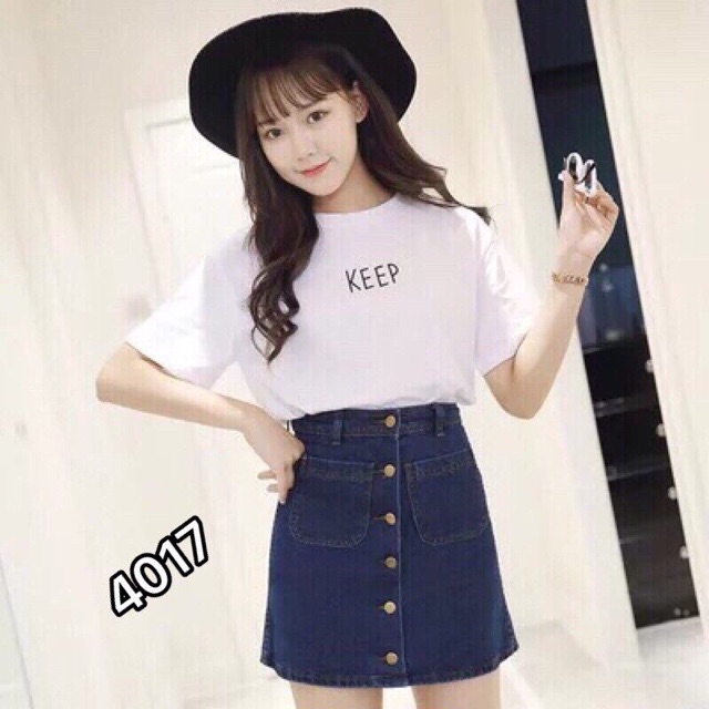 🍭FORM RỘNG🍭CHÂN VÁY BÒ 4 TÚI 4017-4018