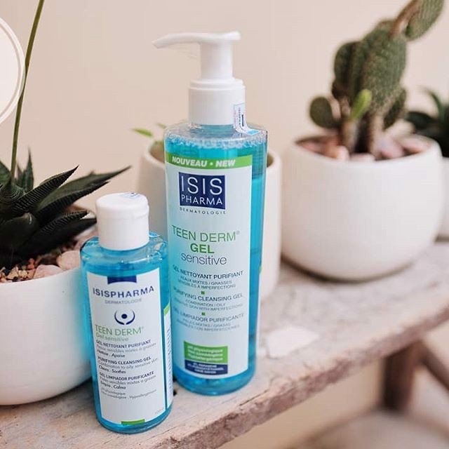 Gel Rửa Mặt Giảm Nhờn Mụn Cho Da Nhạy Cảm IsIs Pharma Teen Derm Gel Sensitive | BigBuy360 - bigbuy360.vn