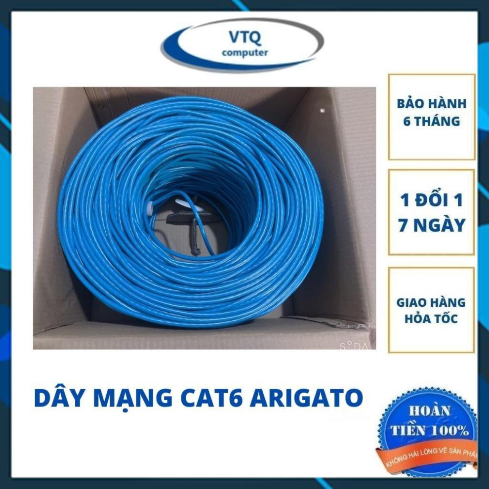 Dây mạng,cáp mạng lan Cat6 ARIGATO hàng chất lượng.Cuộn dài 305m
