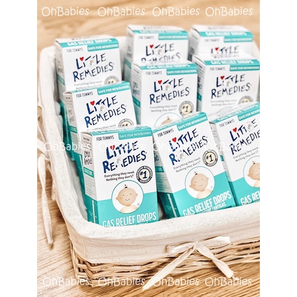 Siro Little Remedies chống nôn trớ, ợ hơi cho trẻ sơ sinh [OH BABIES]