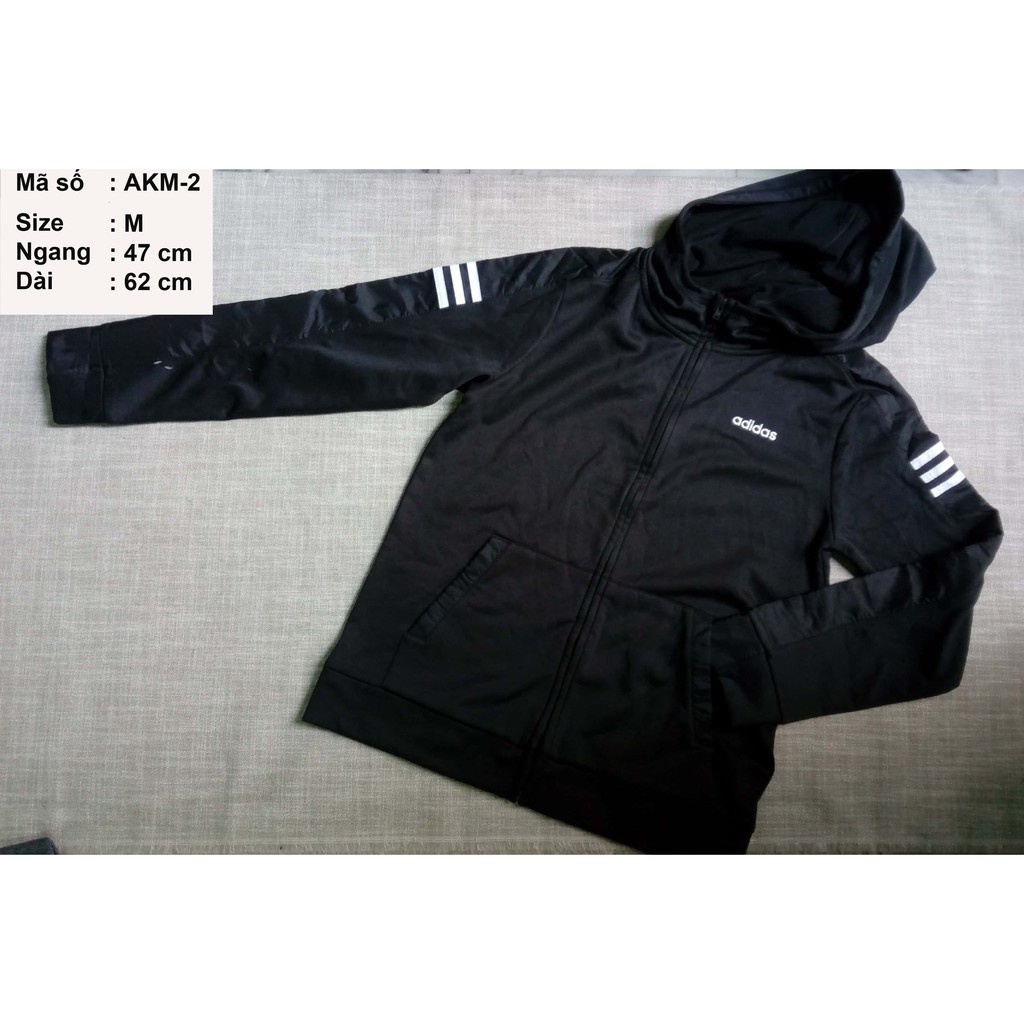 (AK-M2) Áo khoác ADIDAS chính hãng size M