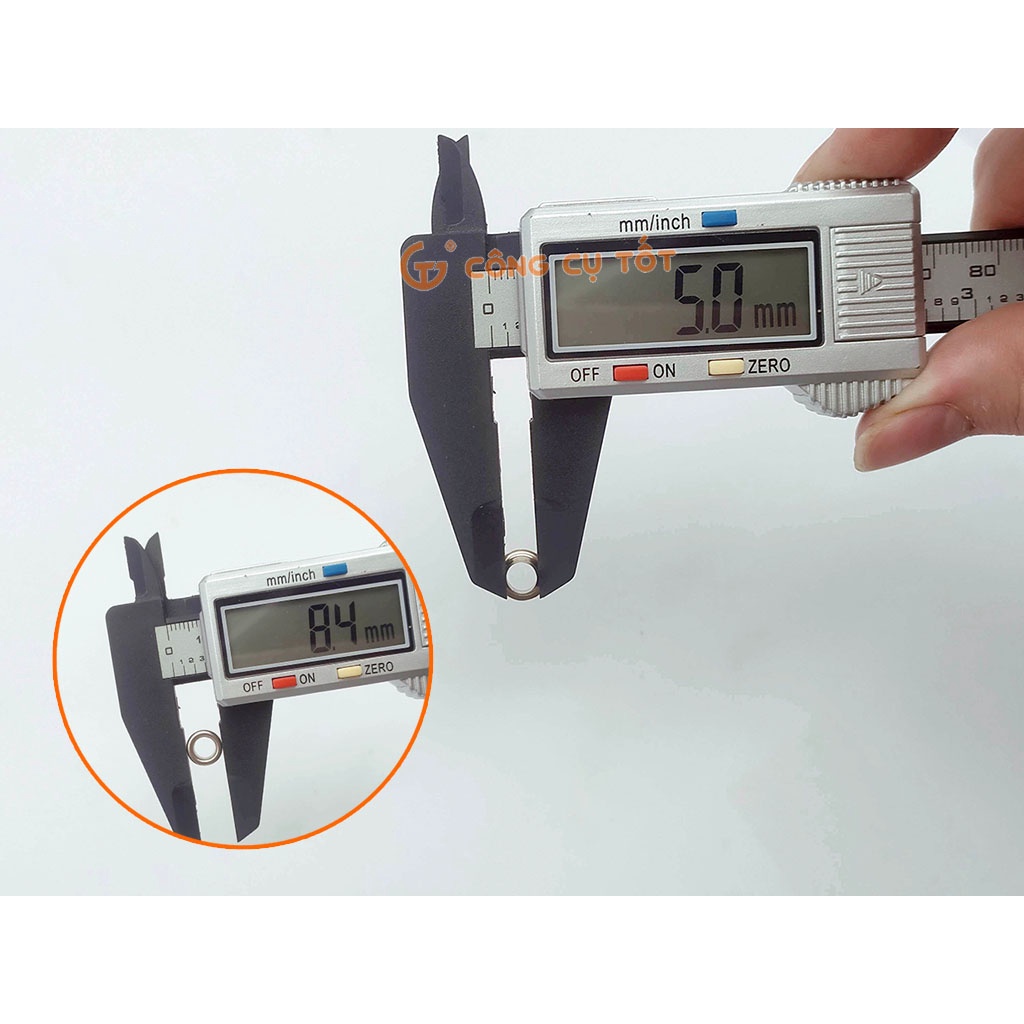 Khoen ô rê 5mm sắt mạ trắng túi 500 con