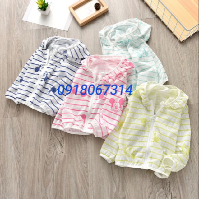 Áo chống nắng cho bé