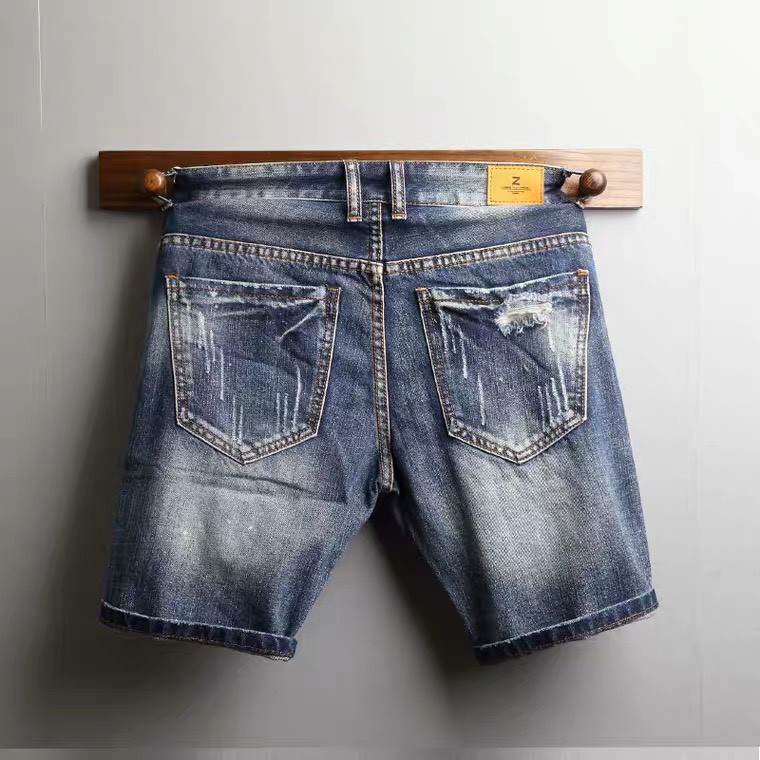 Quần Short , Quần Sọt Jean Nam Clend Fashion Chất Liệu Demin Co giãn Thoáng Mát Thời Trang Cao Cấp KV91