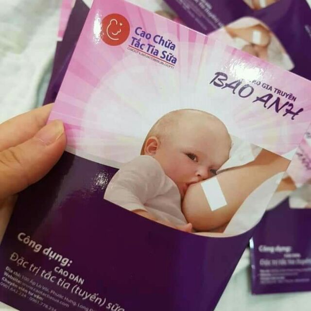 CAO DÁN THÔNG TẮC TIA SỮA BẢO ANH SAU SINH.