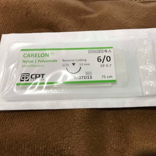 Chỉ phẫu thuật nylon 6/0 Lẻ - Chỉ Phẫu thuật 1 Sợi