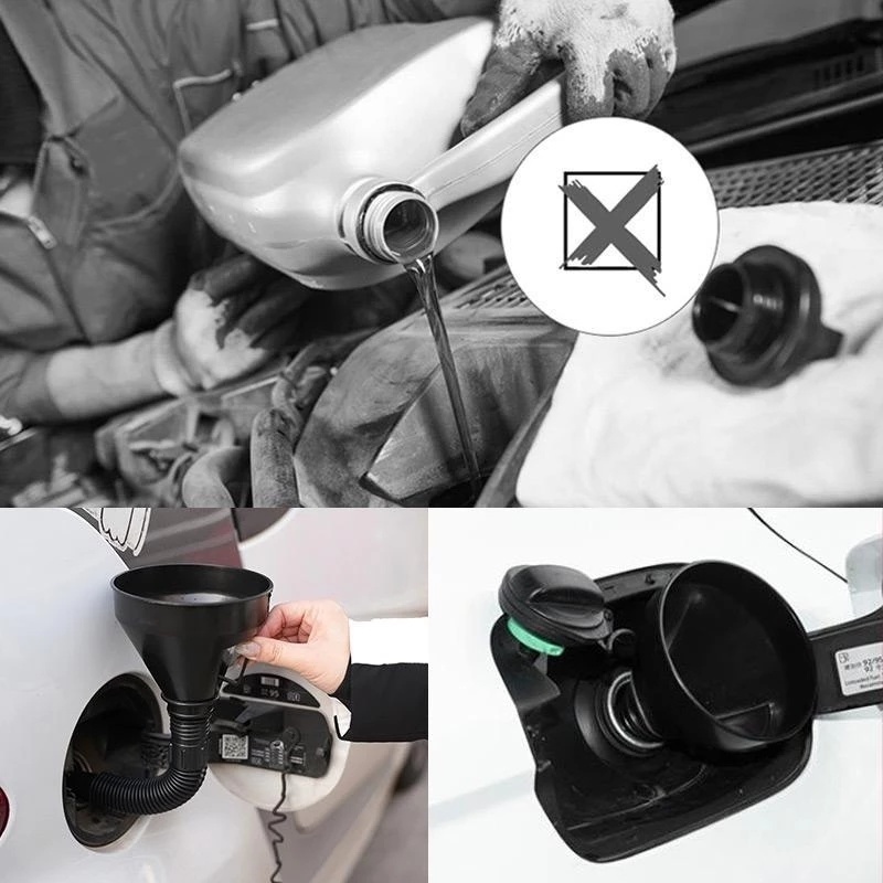 Phễu 2 Trong 1 Có Thể Tháo Rời Tiện Dụng Cho Xe Hơi / Xe Máy