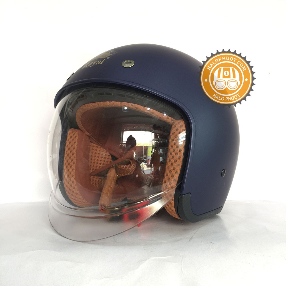 Nón bảo hiểm kính âm Royal M139 trơn