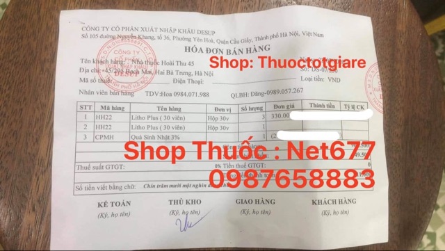 Litho Plus - Viên uống canxi hữu cơ từ tảo biển đỏ