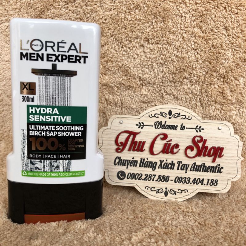 Sữa tắm gội nam Loreal Men Expert 300ML