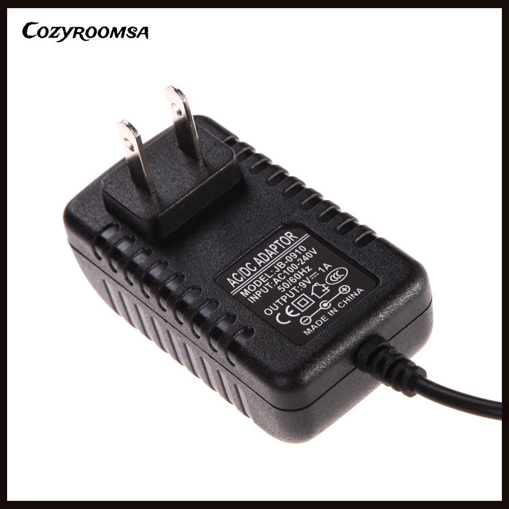 Bộ sạc chuyển đổi DC 5.5x2.5mm 9V 1A 1000mA sang phích cắm US