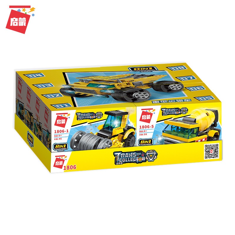 Bộ lắp ráp mô hình các loại xe công trình