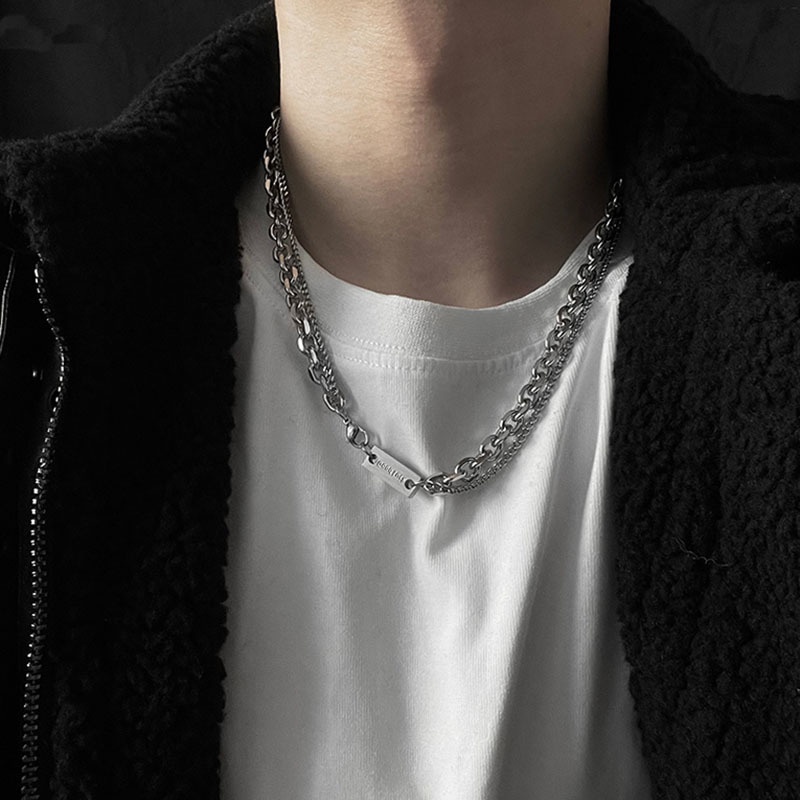 Vòng Cổ Hình Thánh Giá Phong Cách hip hop Đơn Giản Thời Trang