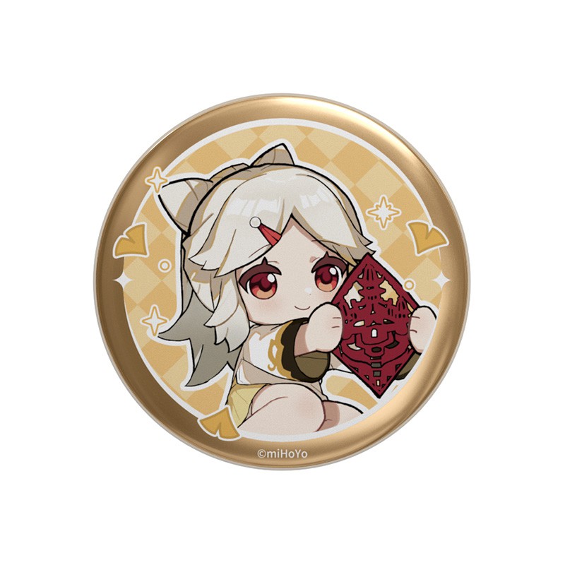 (đồ chơi) Combo 6 huy hiệu cài áo IN HÌNH Genshin Impact game chibi xinh xắn