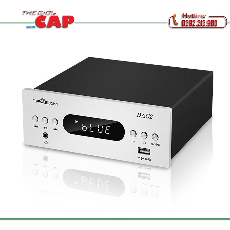 Bộ DAC Giải Mã TRASAM DAC 2 Bluetooth 24BIT/192KHZ