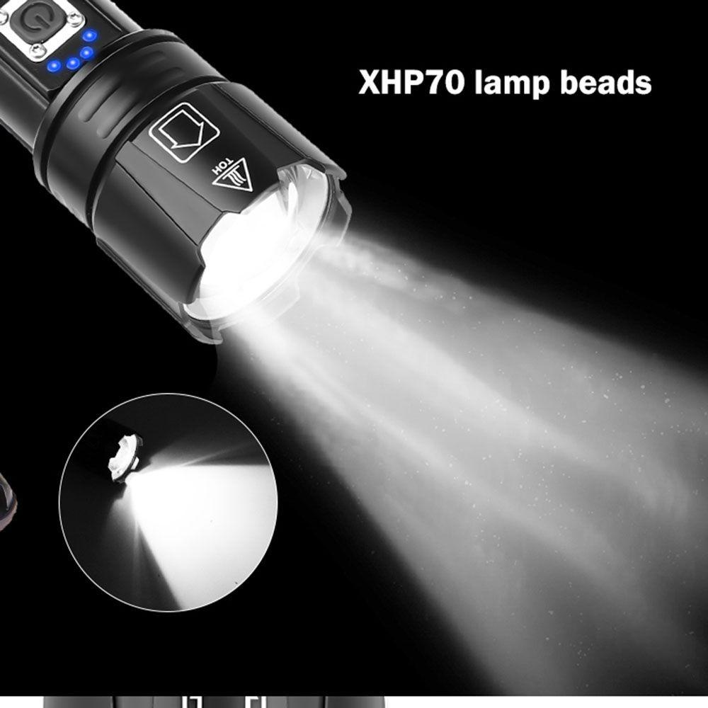 Đèn Pin Cầm Tay Siêu Sáng Sạc USB Tiện Dụng