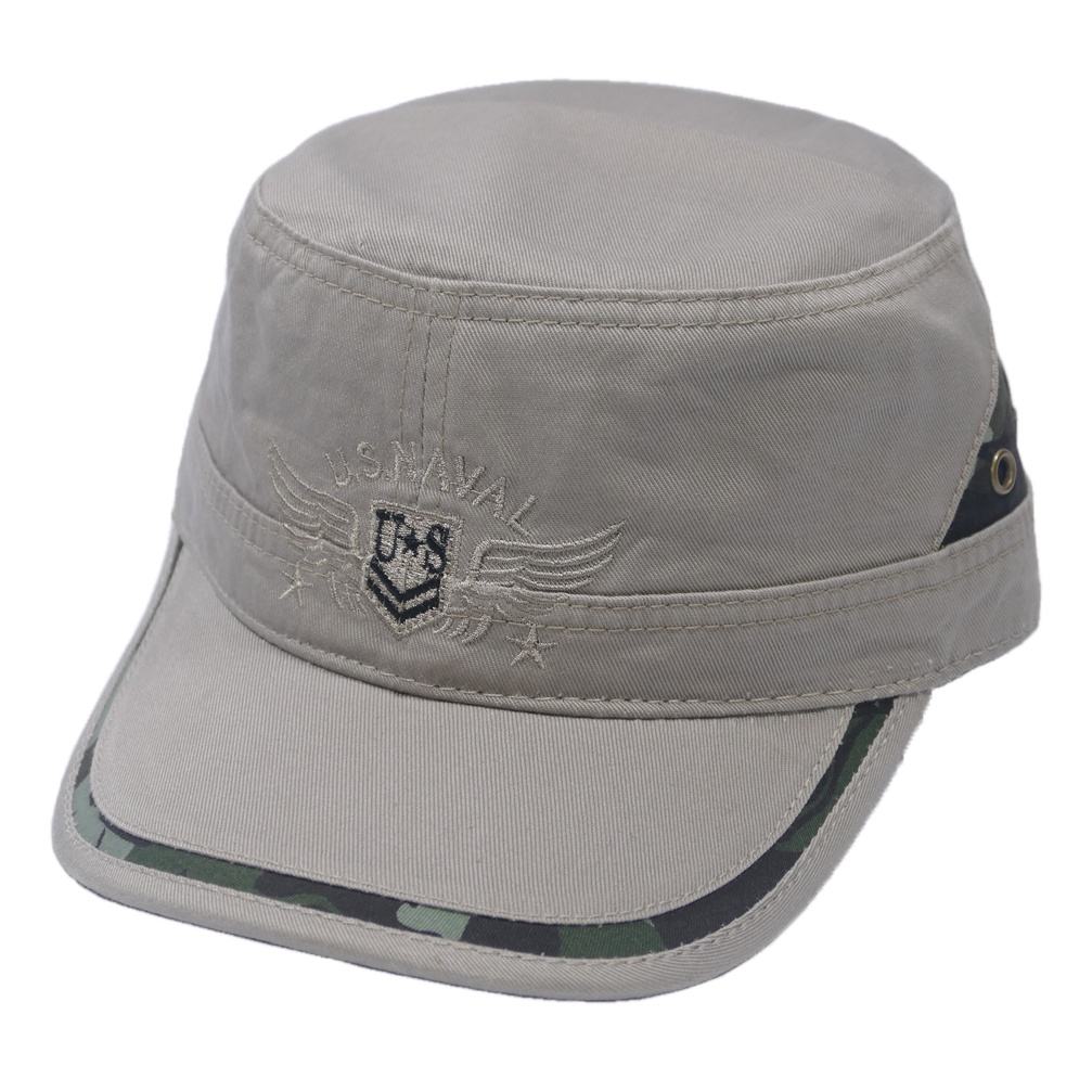 [ Nhiều màu ]Nón kết đầu bằng bít đuôi US Naval vá lính - có may thun phía sau giúp giữ chặt nón và tăng size vòng đầu
