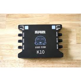 sound card XOX K10, TẶNG KÈM CÁP KẾT NỐI ÂM THANH BH 6 tháng đổi mới