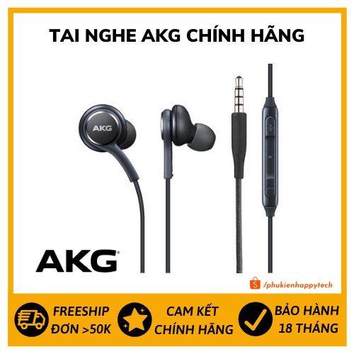 [ CHÍNH HÃNG ] Tai nghe AKG S10 with 3.5mm - Tai nghe Samsung - Tai nghe iPhone - Bảo hành 18 tháng