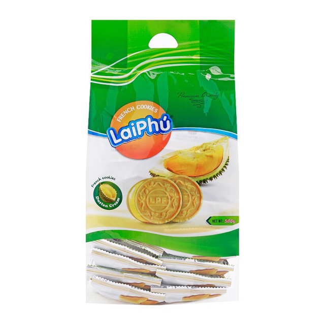 BÁNH FRENCH COOKIES KEM SẦU RIÊNG 350gr