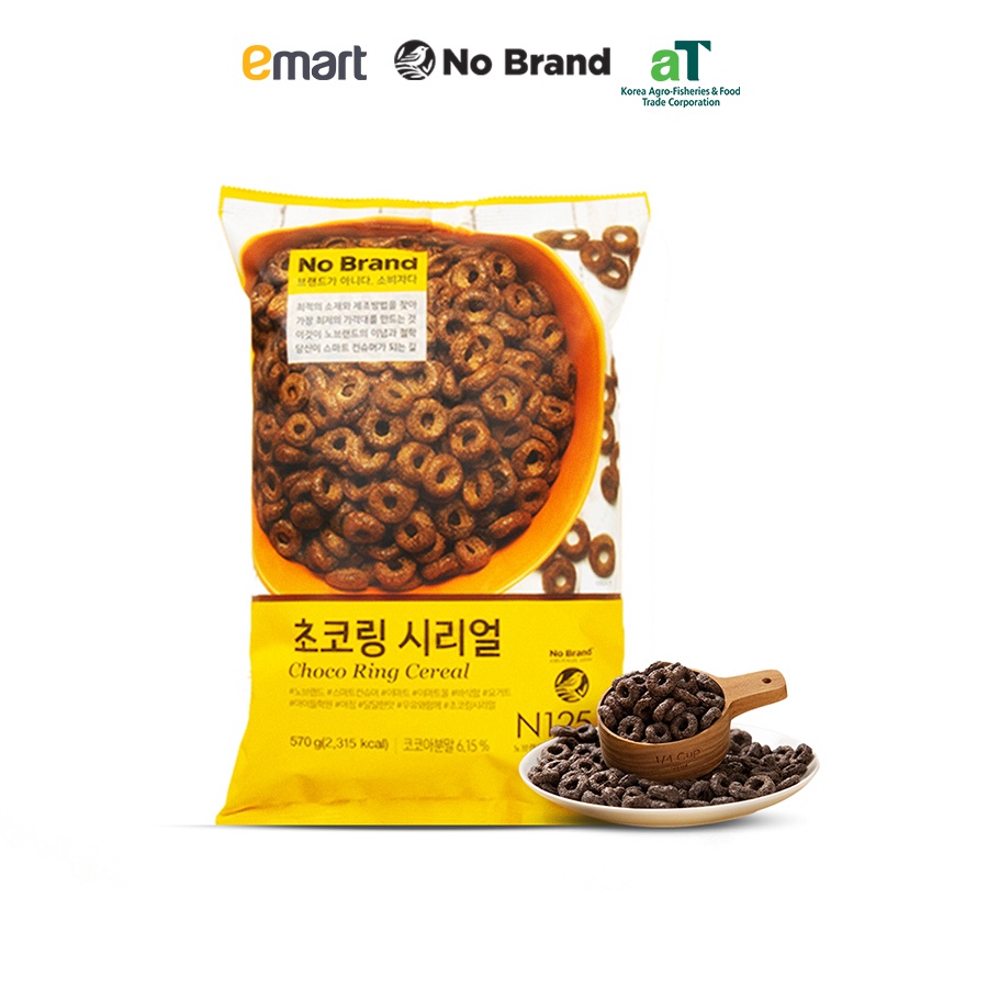 Bánh Ăn Sáng Choco Ring Vị Sô Cô La No Brand Túi 570g - Emart VN