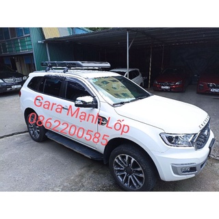 Giá nóc xe ford everest ⚡ chất lượng cao ⚡ baga mui ô tô tải trọng cao 200kg, thiết kế thẩm mỹ