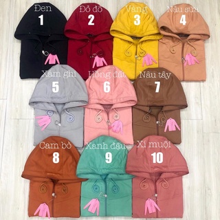 Áo khoác chống nắng l10 trơn