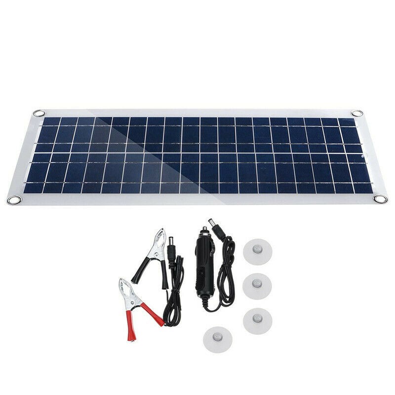 Flexible 12V 30W Dual USB Solar Panel+ 40A Solar Charger Controller | BigBuy360 - bigbuy360.vn