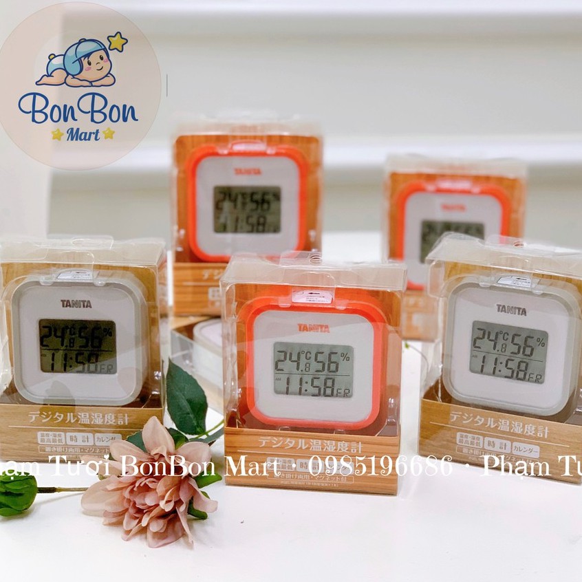 Nhiệt kế đo nhiệt độ phòng và độ ẩm tanita phân phối chính hãng Bonbon Mart