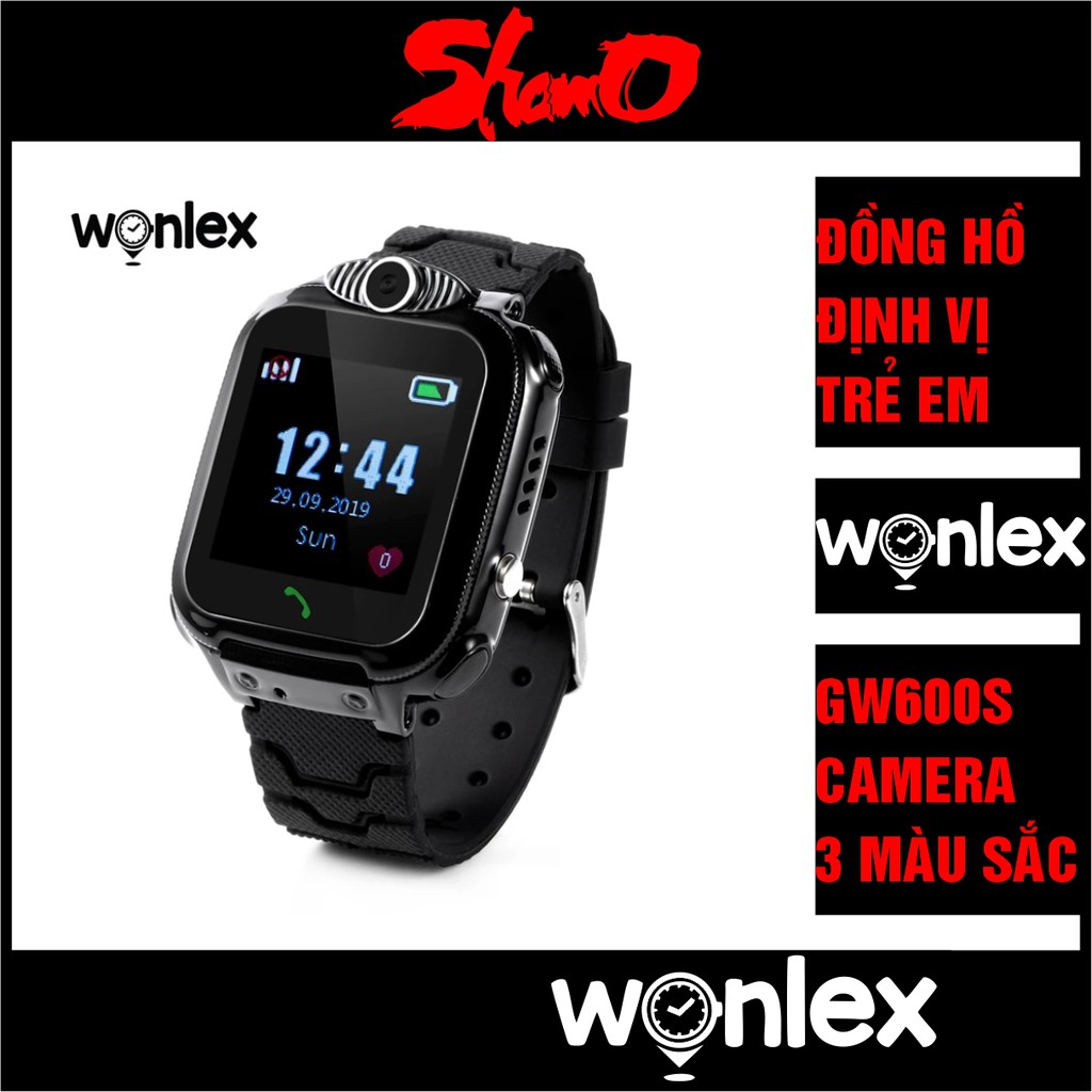 [ Wonlex GW600S ] Đồng hồ thông minh – CHÍNH HÃNG – Kháng nước IP67 – Camera – Wifi/Lbs/Gps – Bảo hành 1 năm