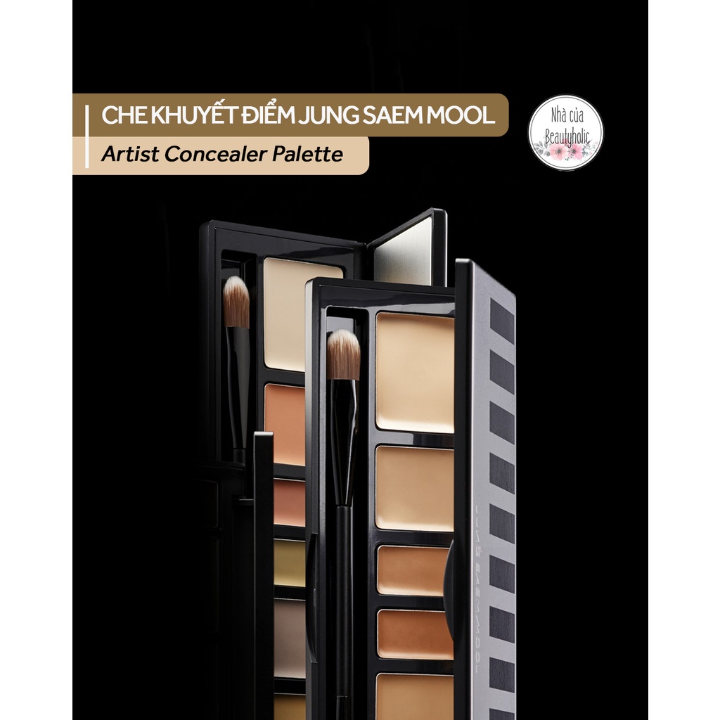 Bảng che khuyết điểm chuyên nghiệp JUNG SAEM MOOL ARTIST CONCEALER PALETTE