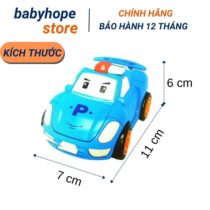 Oto đồ chơi biến hình cảnh sát người máy robot Robocar Poli, Đồ chơi cho bé BABYHOPE