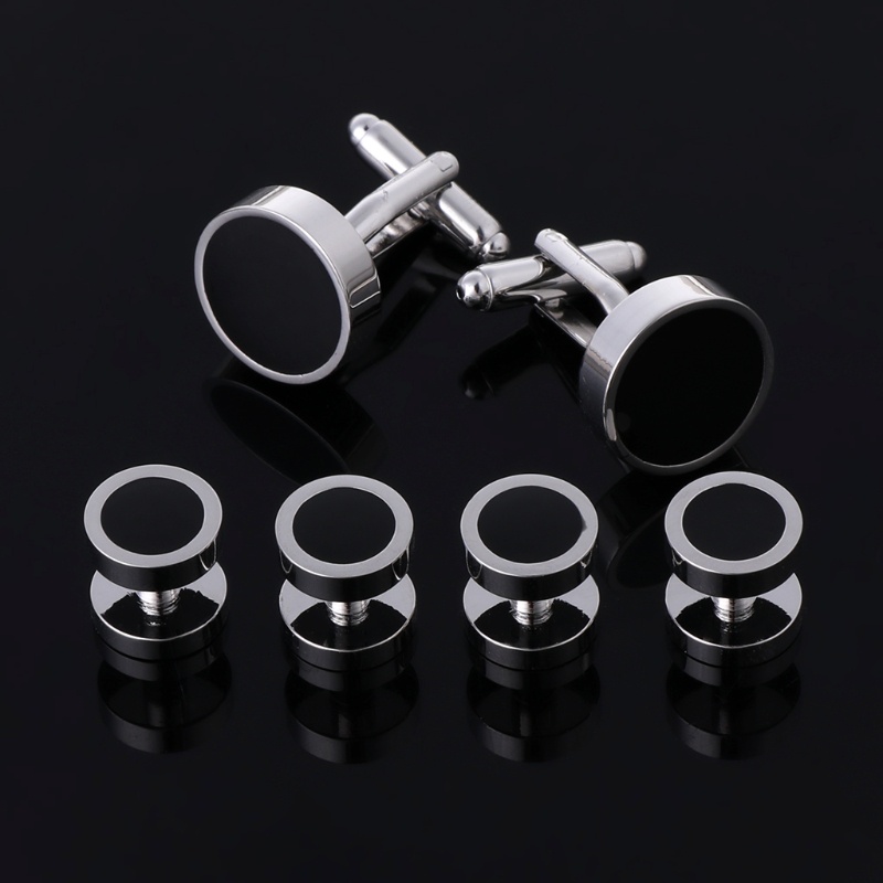 Bộ 6 Khuy Măng Sét Tuxedo Thời Trang Lịch Lãm Cho Nam