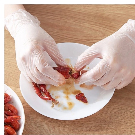 LOẠI  ĐEP-Hộp 100 Găng Tay Tiện Lợi Siêu Dai Victoria Bay - Hộp Găng Tay Rút Làm Bếp, Dọn Dẹp Vệ Sinh