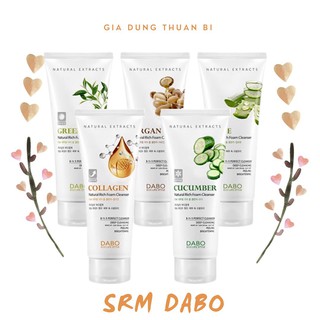 Sữa rửa mặt trắng da sạch nhờn dabo hàn quốc