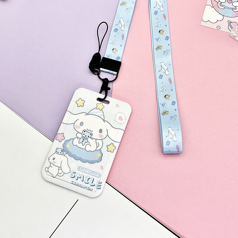 Dây Đeo Thẻ Dài Họa Tiết Hoạt Hình Melody Xinh Xắn