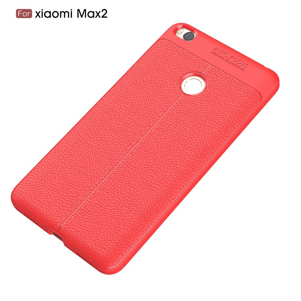 Ốp điện thoại vân trái vải thanh lịch cho Xiaomi Mi Max 2