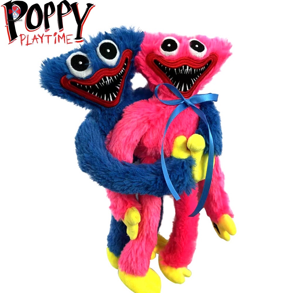 40 cm Poppy Playtime đồ chơi sang trọng Đồ chơi kinh dị Huggy Wuggy Kawaii đồ chơi kinh dị Trò chơi Nhân vật Búp bê sang trọng Trò chơi đồ chơi đáng sợ