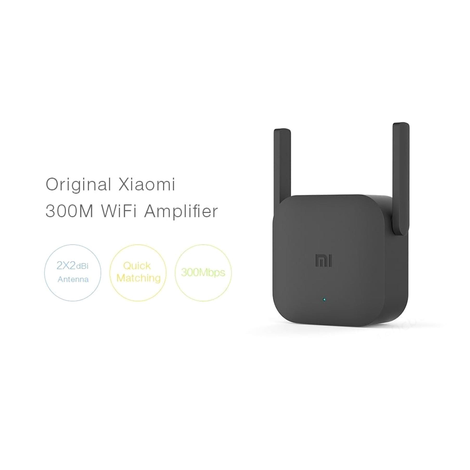 Thiết Bị Khuếch Đại Tín Hiệu Wifi Xiaomi Pro 300m 2.4g Với 2 Ăng Ten Chuyên Dụng