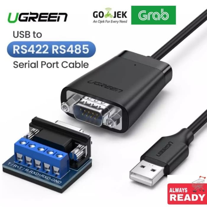 Ugreen Bộ Chuyển Đổi Cổng Usb Sang Rs422 Rs485 Rs-422 Rs-485 Db9 Male