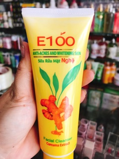 SỮA RỬA MẶT NGHỆ E100 ( 100g)