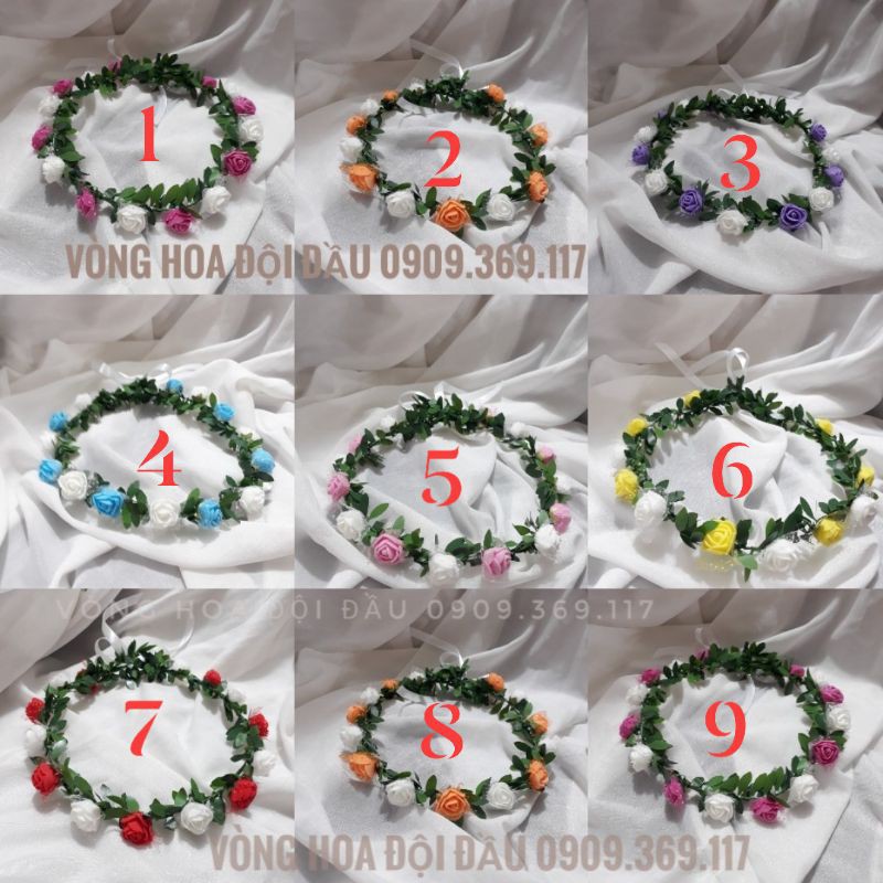 Vòng hoa đội đầu/ kỷ yếu ra trường