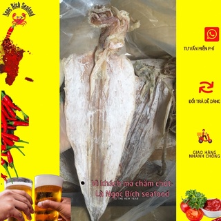 mực khô size đại ( 9con/kg), gói 1 con siêu to khổng lồ