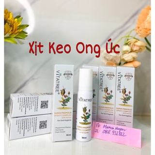 Xịt Keo Ong Vitatree Manuka Honey Úc 25ml