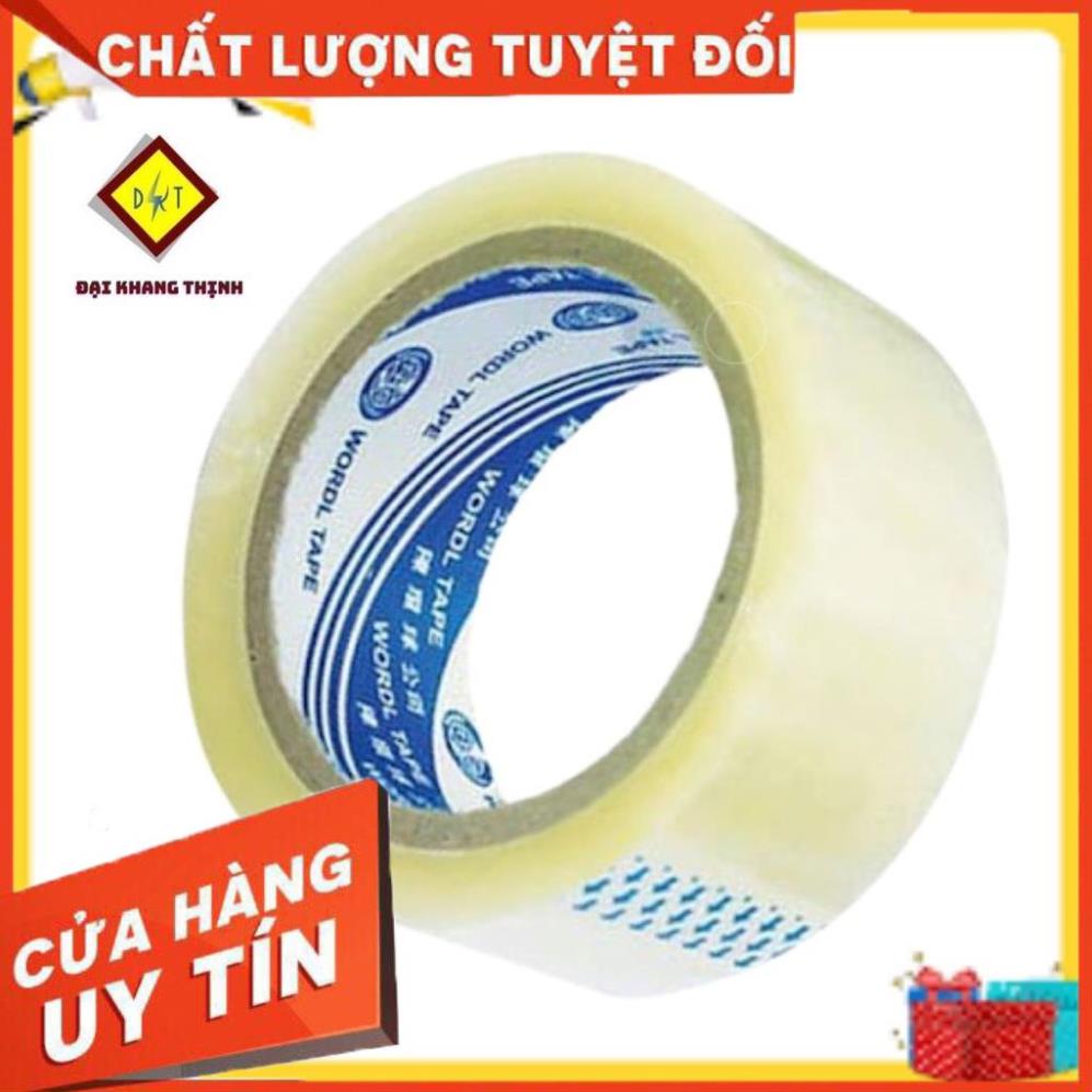 Băng keo trong 5cm băng keo dán thùng ĐẠT CHUẨN