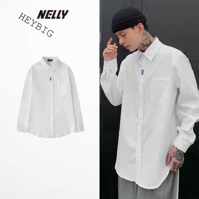 tay dài Nelly Heybig form rộng dành cho nam và nữ 45