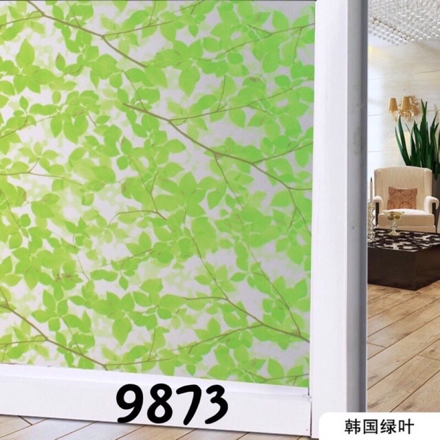 Decal dán kính, giấy dán kính mờ khổ rộng 45cm