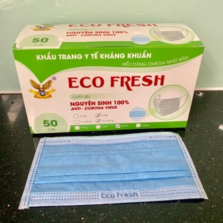 Khẩu trang y tế kháng khuẩn Face Masks 4 lớp ECO FRESH